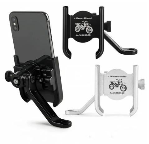 High Quality Aluminum Alloy Metal bike Motorcycle Mobile Phone Bracket Mobile Phone Holder 03-H1