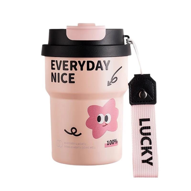 Portable Dual-Drink Straw Cup